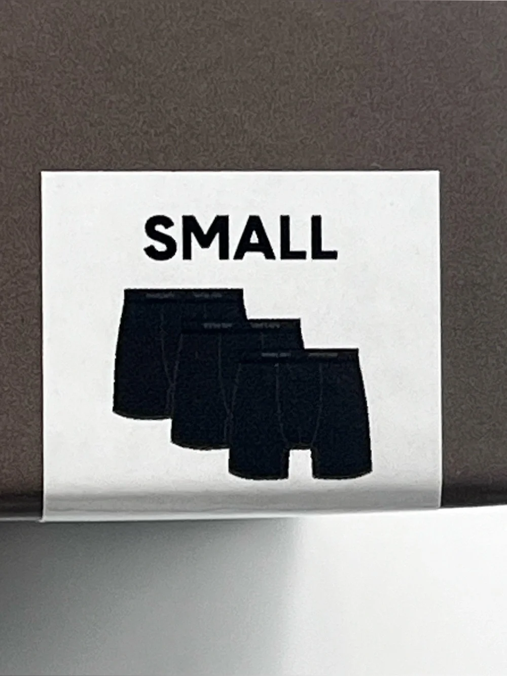Tommy John Luxe Modal 3-Pack Boxer Briefs - Black Men’s Size Small